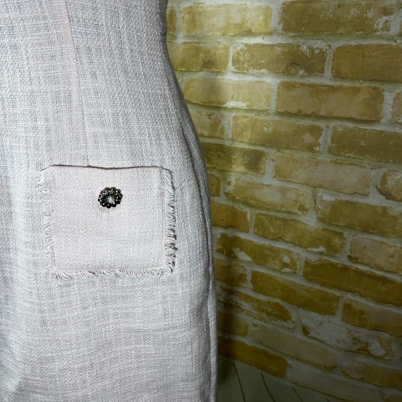 Karl Largerfeld Paris Pink Tweed Dress. - Picture 4 of 7